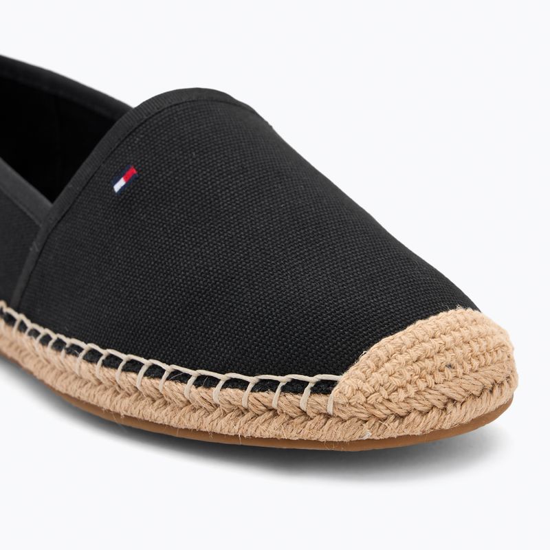 Scarpe Tommy Hilfiger da donna Flag Canvas nero 7