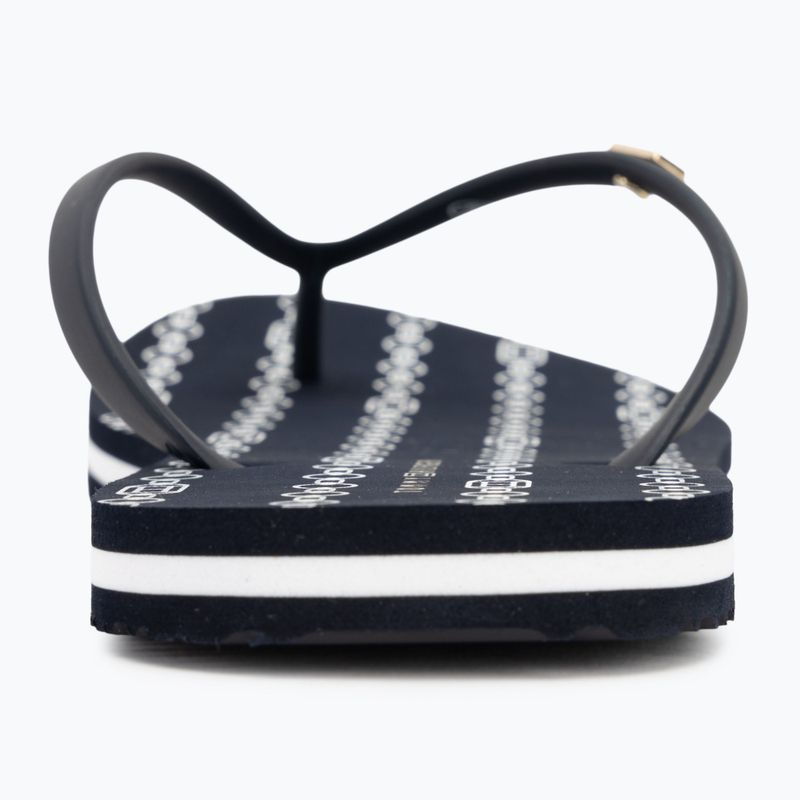 Tommy Hilfiger infradito donna Strap Beach Sandal blu spaziale 6