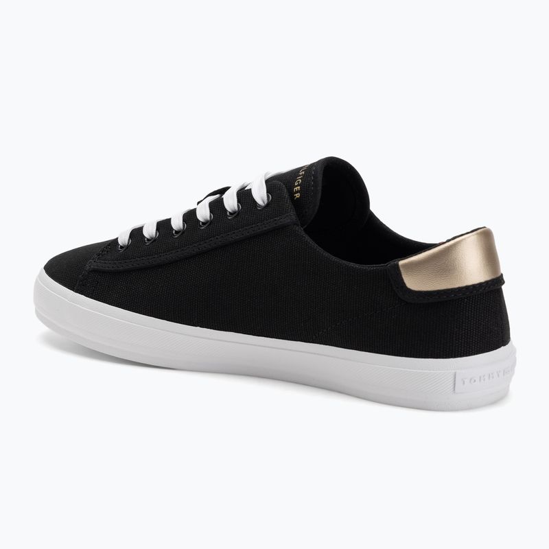 Scarpe da ginnastica Tommy Hilfiger da donna Vulc Canvas Lace Up nero 3