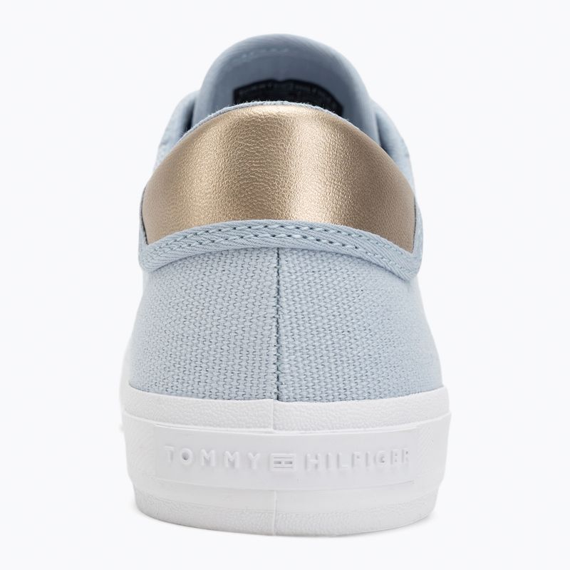 Scarpe da ginnastica Tommy Hilfiger da donna Vulc Canvas Lace Up, blu chiaro 6