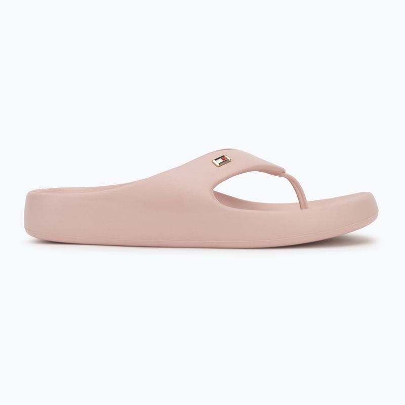 Tommy Hilfiger donna Comfort Beach Sandal infradito rosa nebbia 2