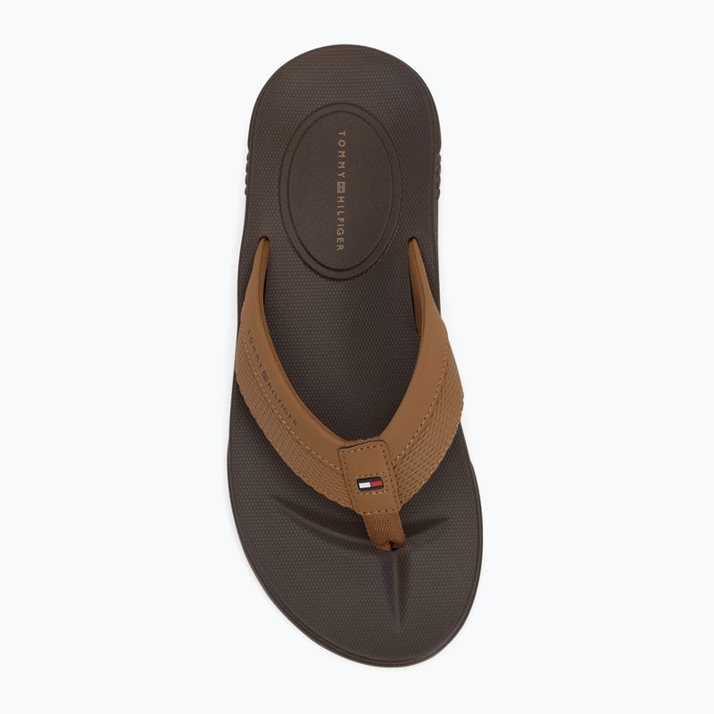 Tommy Hilfiger Molded Beach Sandal desert khaki infradito da uomo 5