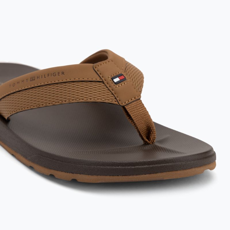 Tommy Hilfiger Molded Beach Sandal desert khaki infradito da uomo 7