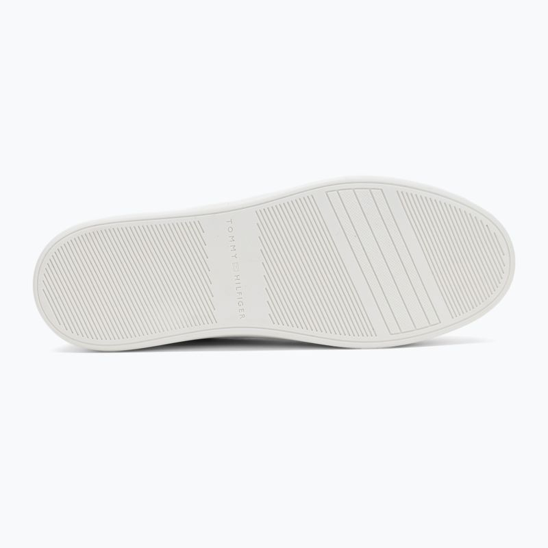 Scarpe Tommy Hilfiger Platform Court donna ecrù/blu chiaro 4