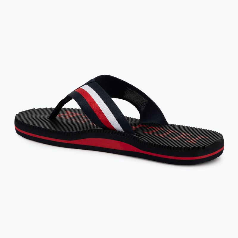 Tommy Hilfiger Massage Beach Sandal uomo infradito desert sky 3