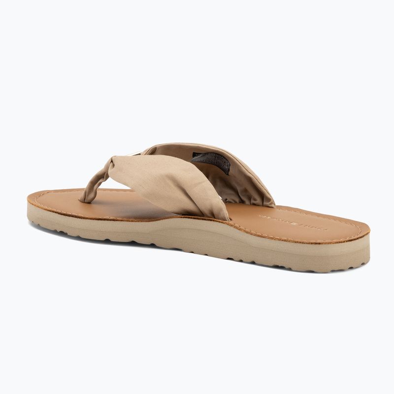 Tommy Hilfiger Donna Elevated Beach Sandal infradito al rafano 3