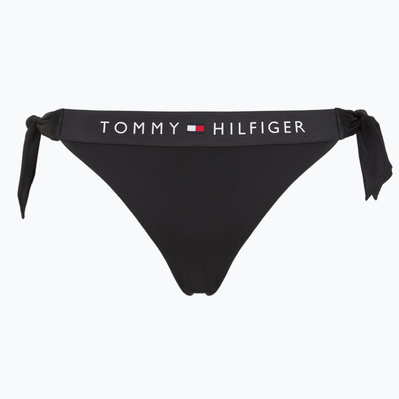 Tommy Hilfiger Costume da bagno sfacciato con laccetti laterali nero