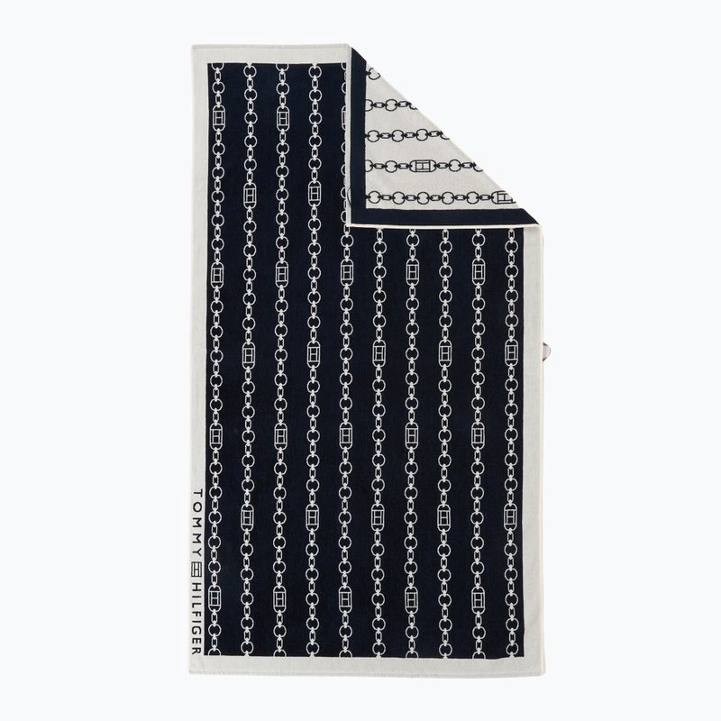 Tommy Hilfiger Catena a bandiera per asciugamani dark night navy