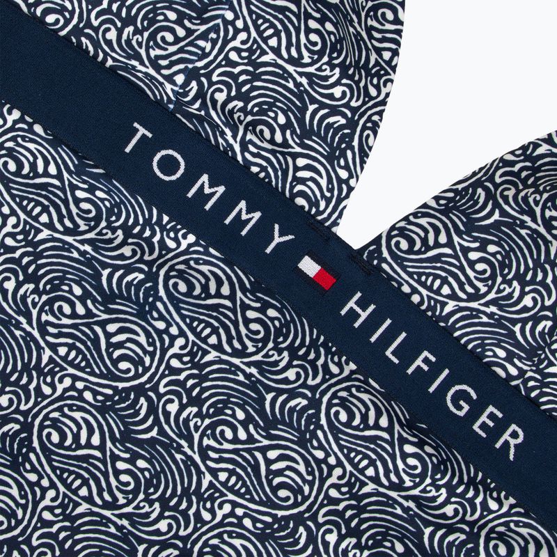 Tommy Hilfiger costume intero donna Halter One Piece Rp Stampa onda illustrata dark night navy 3