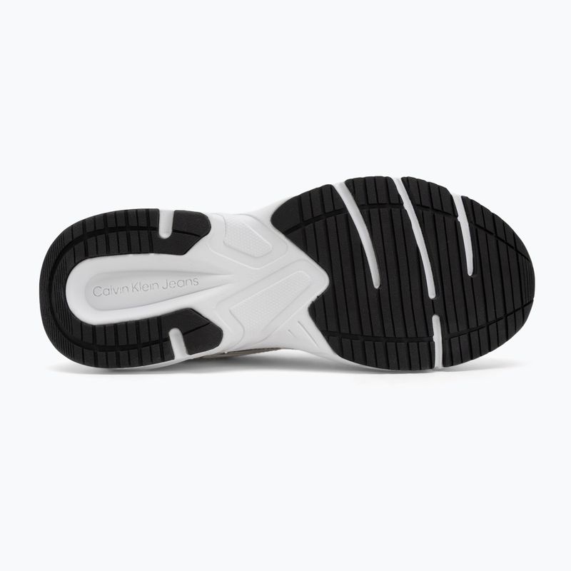 Calvin Klein scarpe da donna YW0YW01807 Retro Tennis Mesh Ml bianco brillante/nero 4