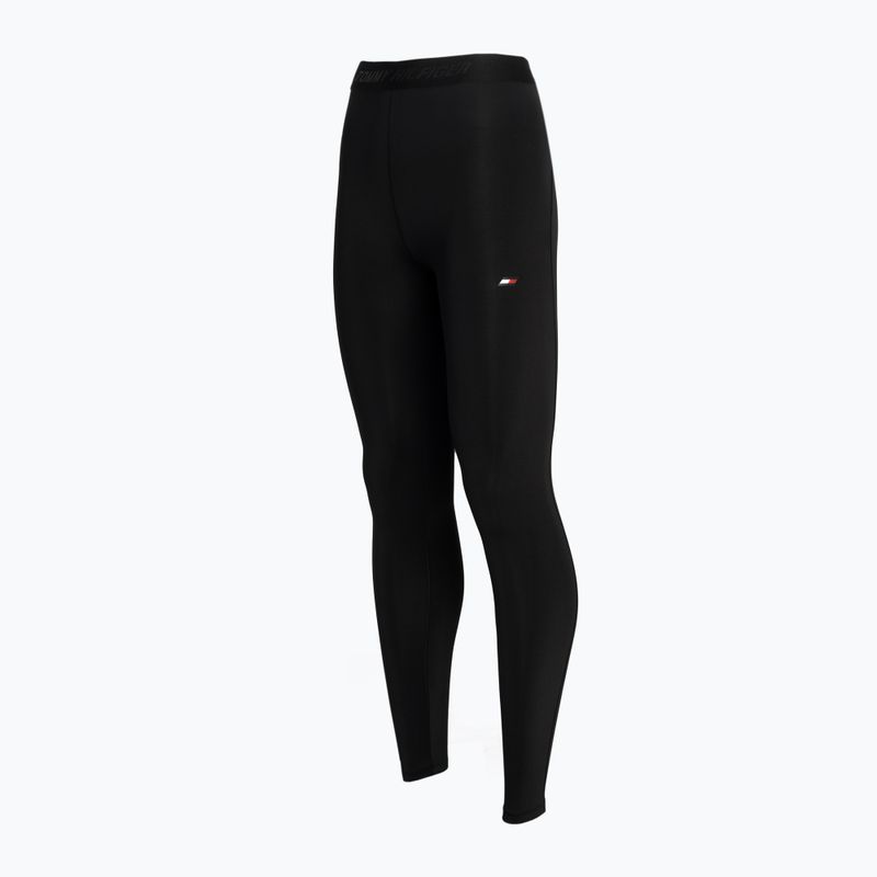 Leggings da allenamento donna Tommy Hilfiger Hw Branded Tape Full Length nero 7