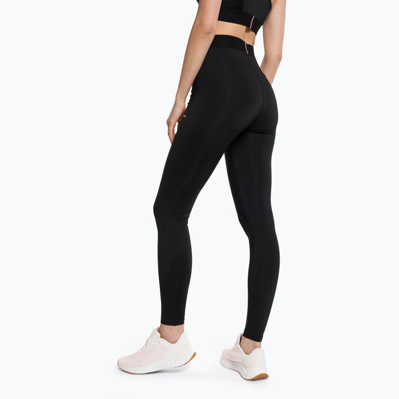Leggings da allenamento donna Tommy Hilfiger Hw Branded Tape Full Length nero 3