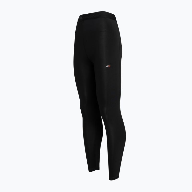 Leggings da allenamento donna Tommy Hilfiger Hw Branded Tape 7/8 nero 7