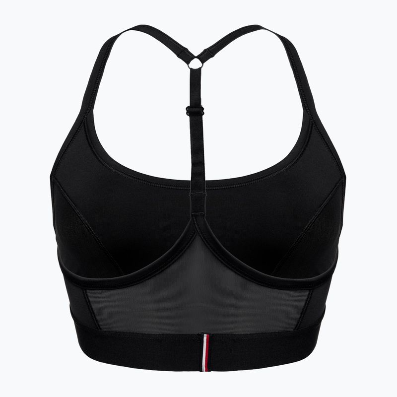 Reggiseno fitness Tommy Hilfiger Lt Intensity con spalline regolabili nero 6