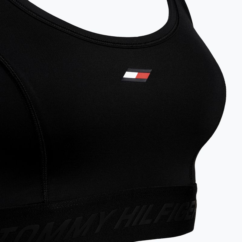 Reggiseno fitness Tommy Hilfiger Lt Intensity con spalline regolabili nero 7