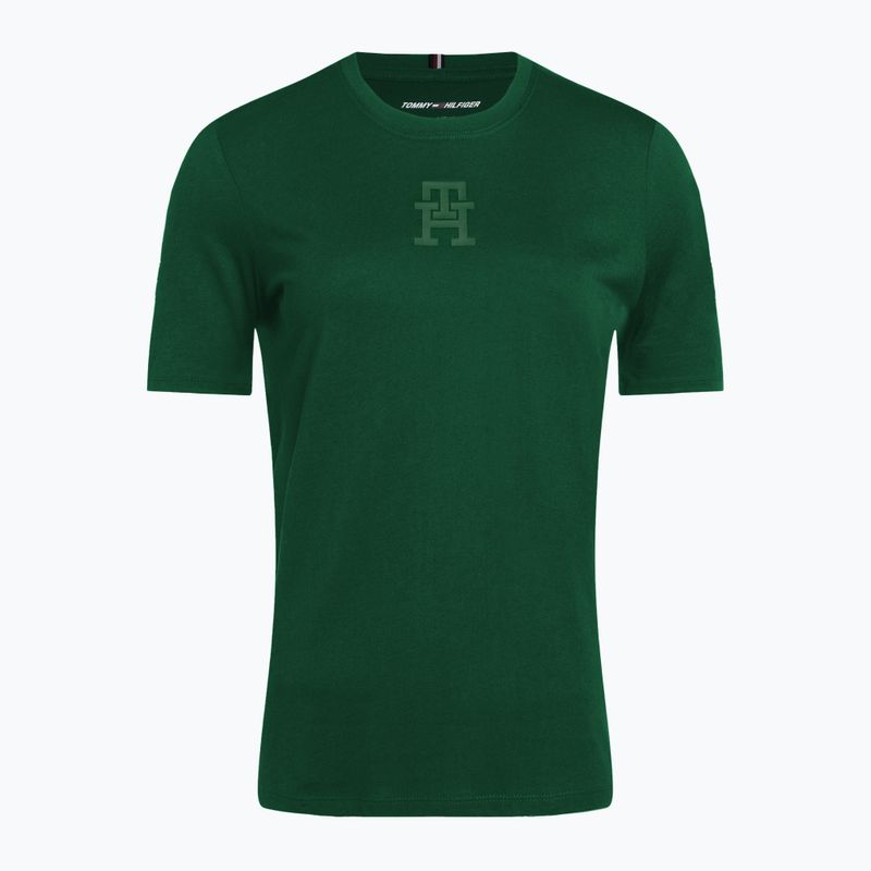 Camicia da allenamento Tommy Hilfiger donna Regular Th Monogram verde 5