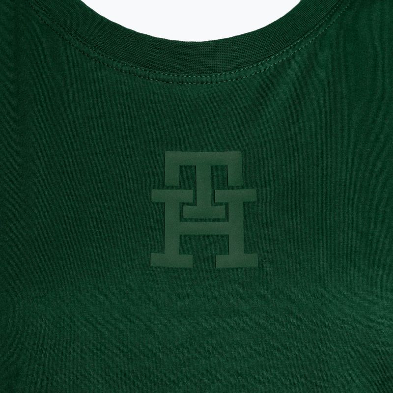 Camicia da allenamento Tommy Hilfiger donna Regular Th Monogram verde 7