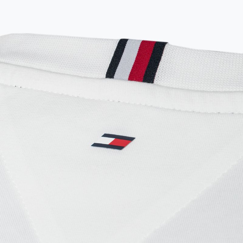 Camicia da allenamento Tommy Hilfiger uomo Colorblocked Mix Media bianco 8