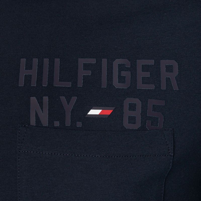 Tommy Hilfiger Graphic Tee uomo blu 7