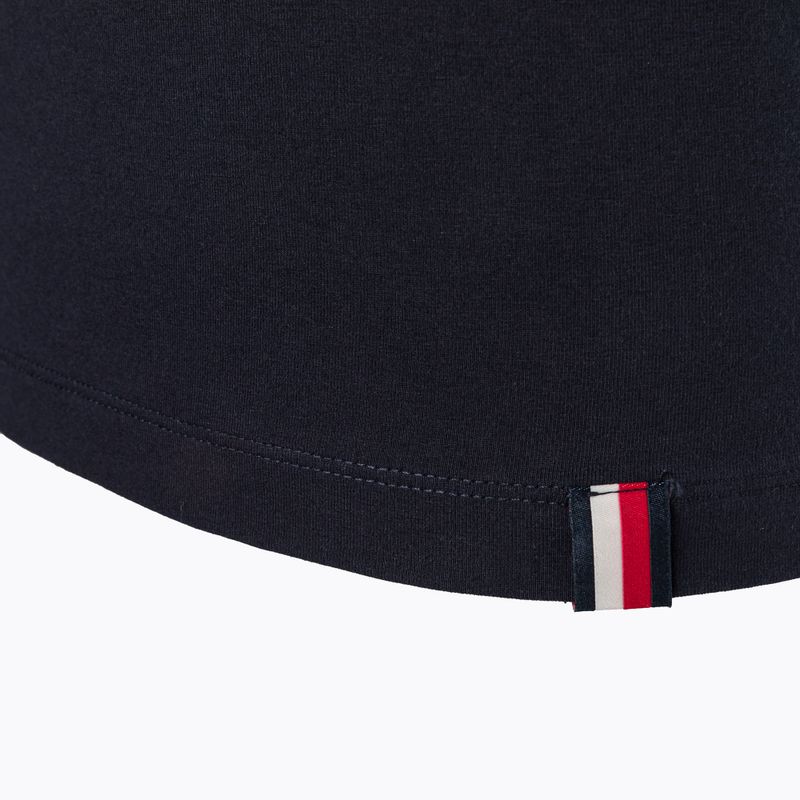 Camicia da allenamento Tommy Hilfiger da uomo Colorblocked Mix Media blu 7