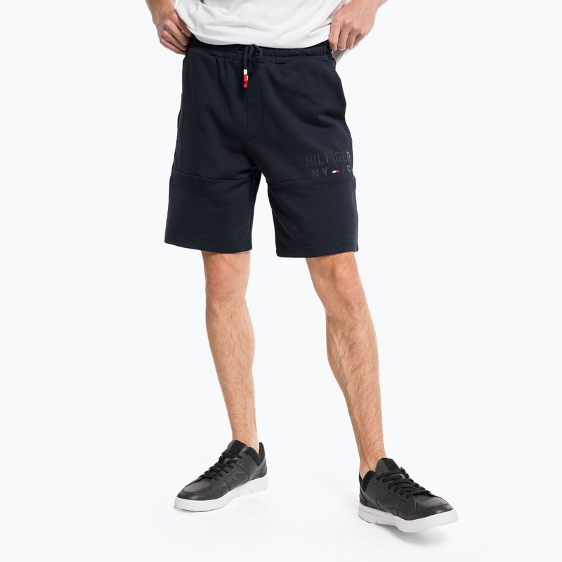 Tommy Hilfiger Graphic Sweatshort uomo blu