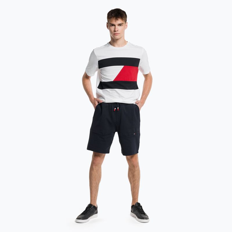 Tommy Hilfiger Graphic Sweatshort uomo blu 2