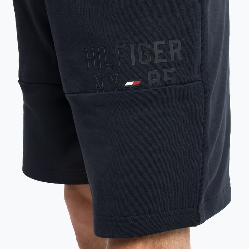 Tommy Hilfiger Graphic Sweatshort uomo blu 4