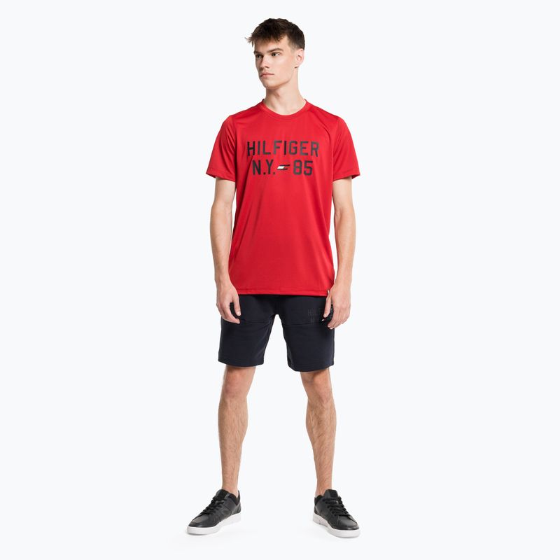 Tommy Hilfiger Graphic Training T-shirt uomo rosso 2