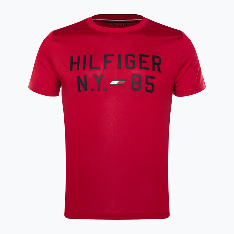 Tommy Hilfiger Graphic Training T-shirt uomo rosso 5