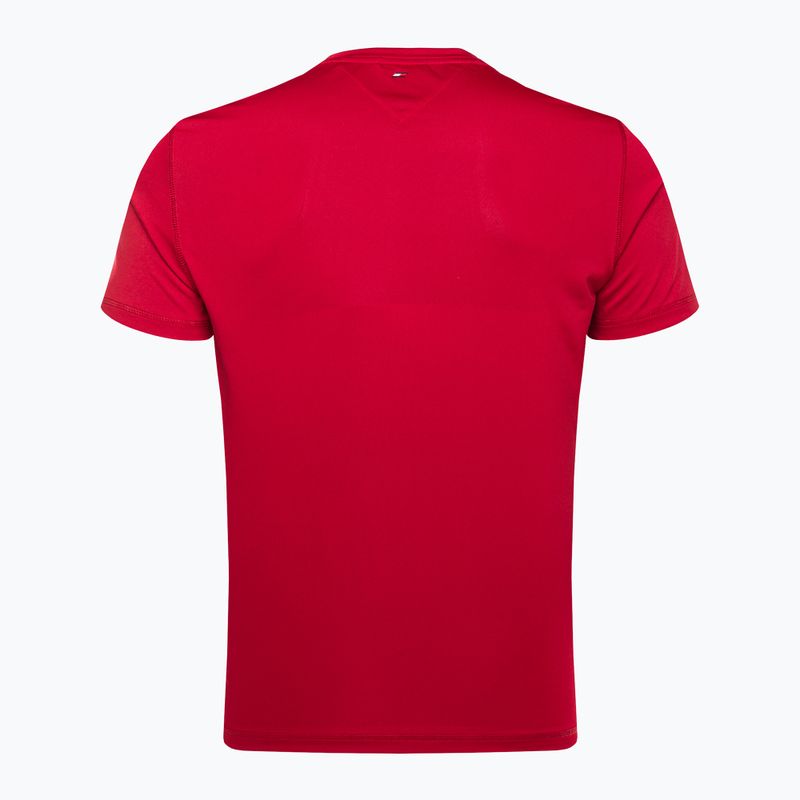 Tommy Hilfiger Graphic Training T-shirt uomo rosso 6