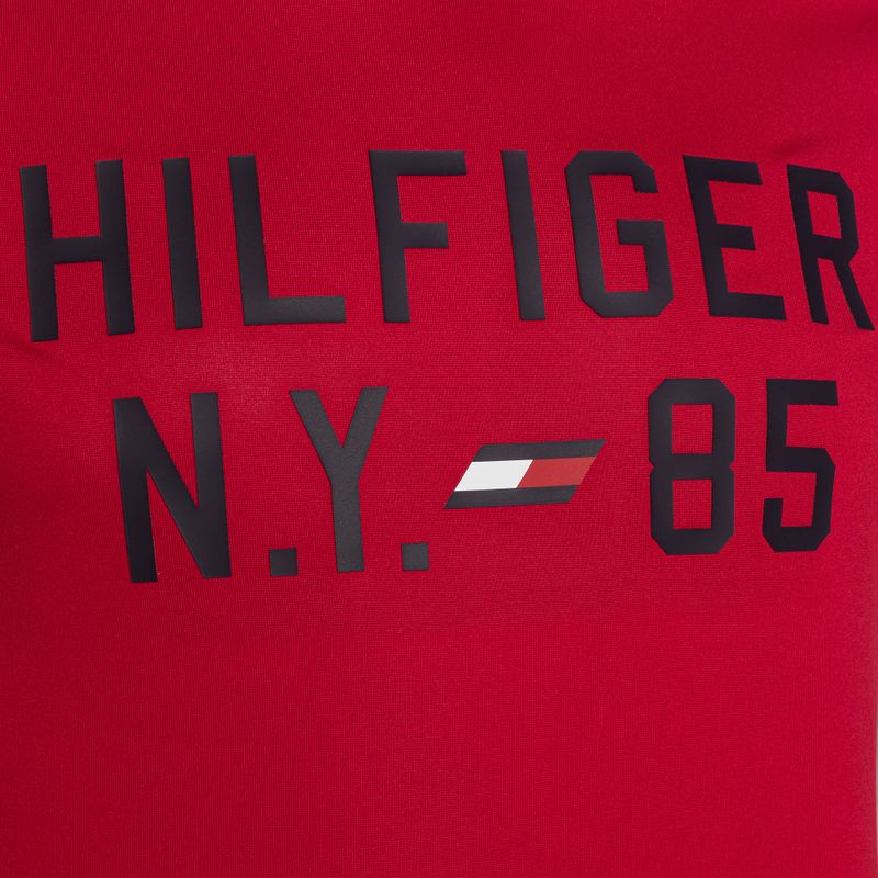 Tommy Hilfiger Graphic Training T-shirt uomo rosso 7