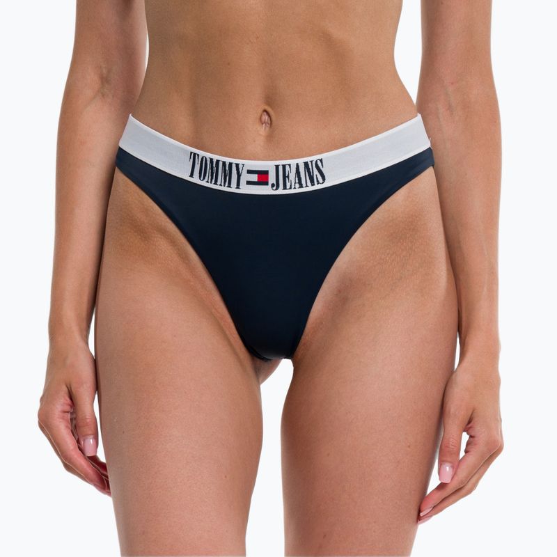 Tommy Hilfiger, costume da bagno brasiliano blu, slip 4