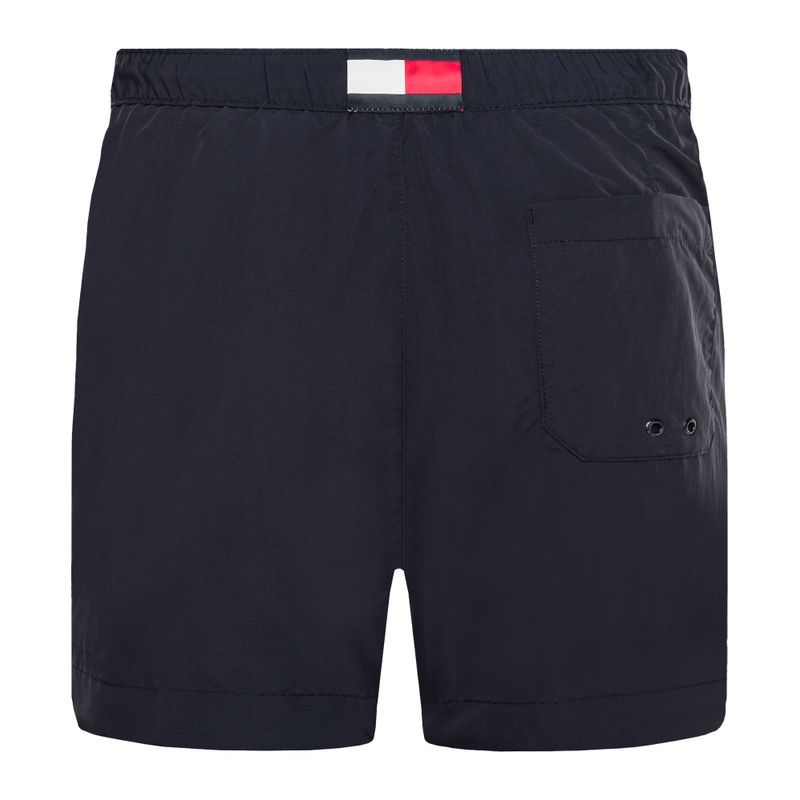 Tommy Hilfiger Uomo Pantaloncini da bagno con coulisse media, blu 2