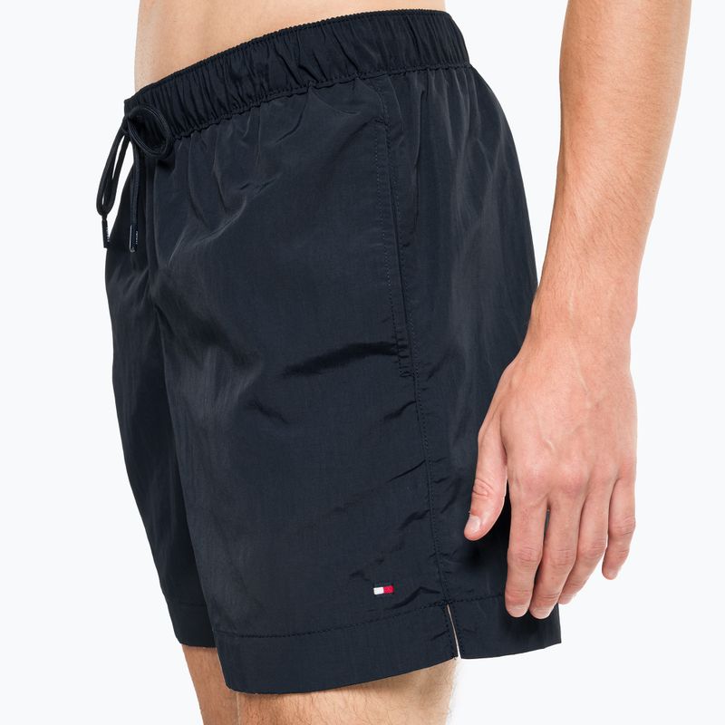 Tommy Hilfiger Uomo Pantaloncini da bagno con coulisse media, blu 7