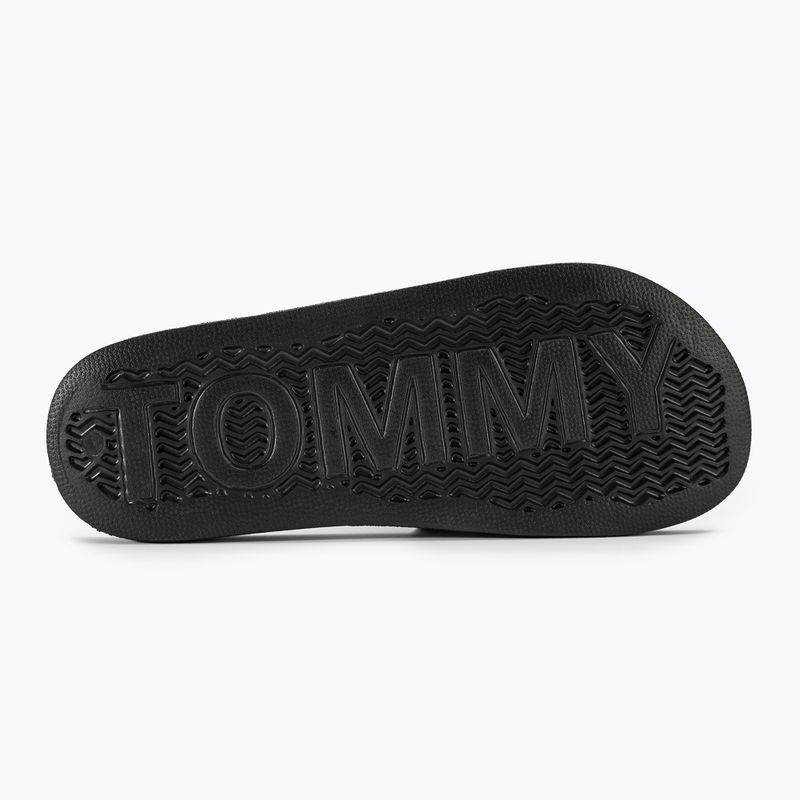 Tommy Jeans Pool Slide Ess nero infradito da uomo 5