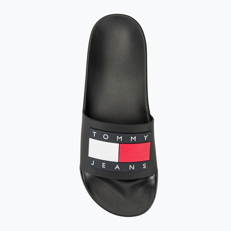 Tommy Jeans Pool Slide Ess nero infradito da uomo 6