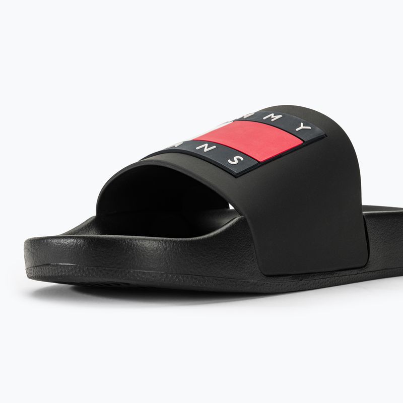 Tommy Jeans Pool Slide Ess nero infradito da uomo 8