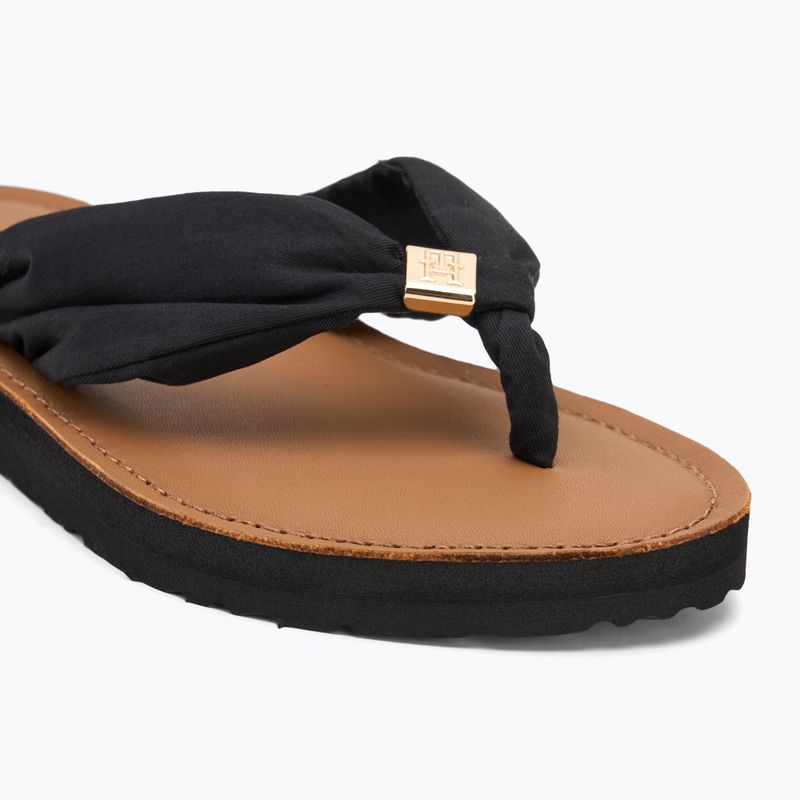Tommy Hilfiger infradito da donna Elevated Beach Sandal nero 7