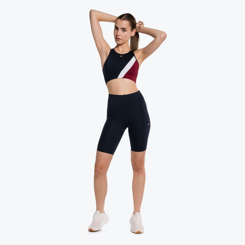Tommy Hilfiger pantaloncini da donna Essentials Rw Fitted Knit blu 2