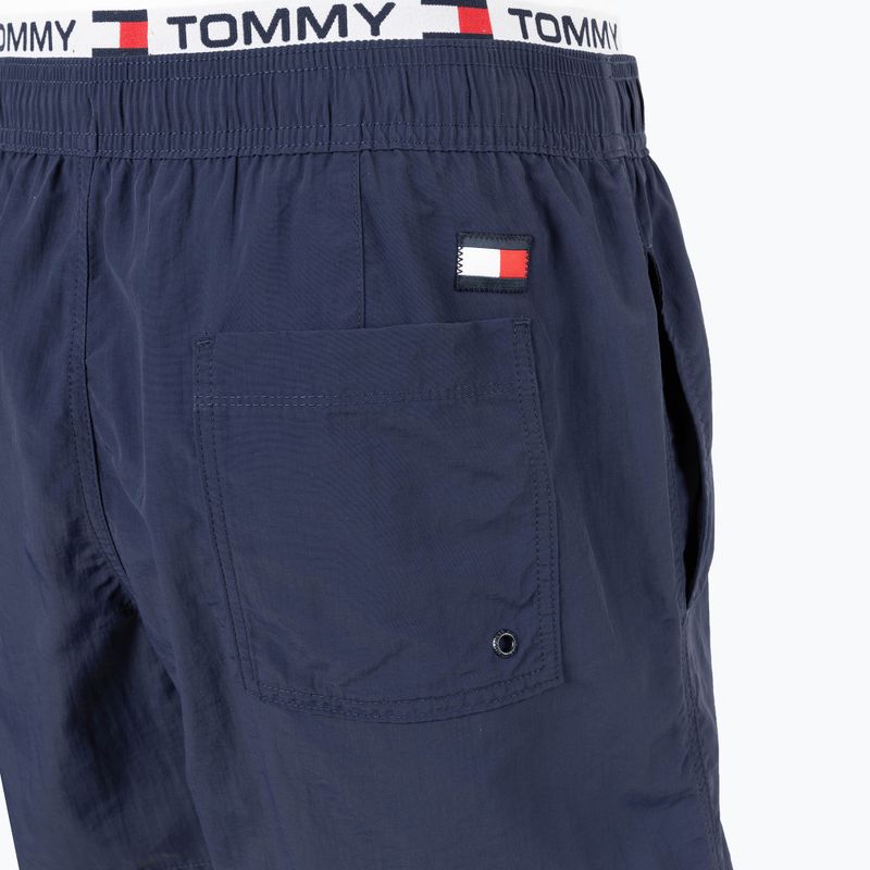 Tommy Hilfiger DW Medium Pantaloncini da bagno con coulisse da uomo twilight navy 3