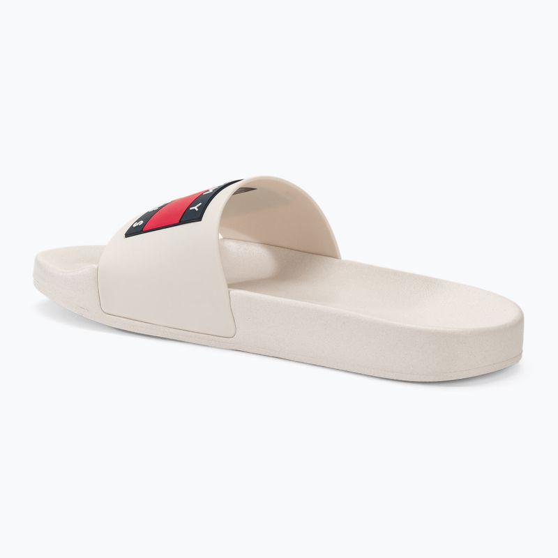 Tommy Jeans Pool Slide Ess ecru infradito da uomo 3