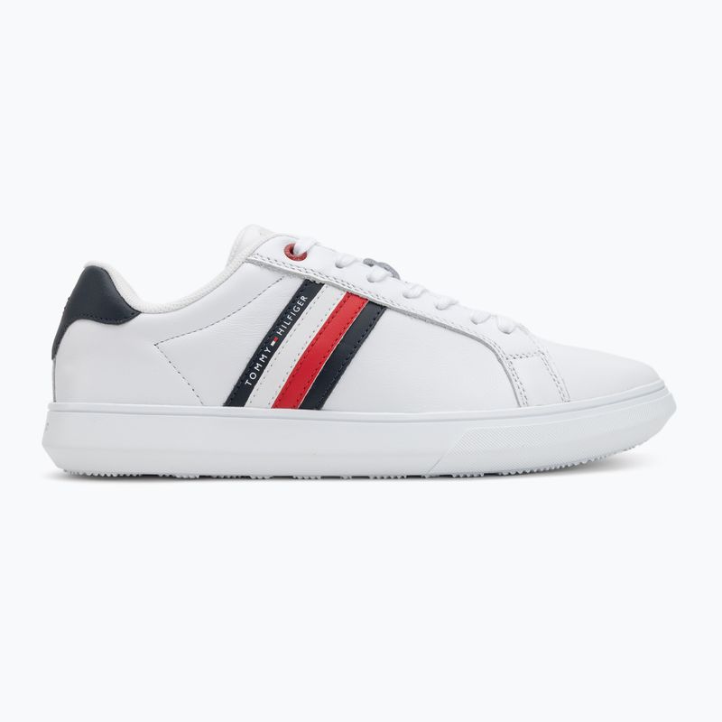 Tommy Hilfiger scarpe da uomo Essential Leather Cupsole bianco 2