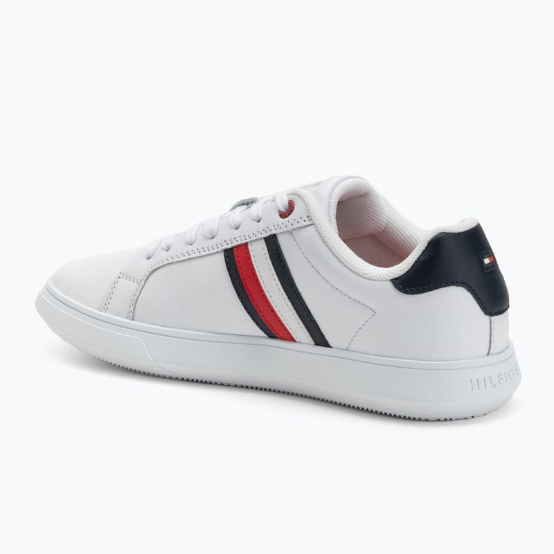 Tommy Hilfiger scarpe da uomo Essential Leather Cupsole bianco 3
