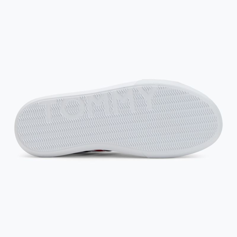 Tommy Hilfiger scarpe da uomo Essential Leather Cupsole bianco 4