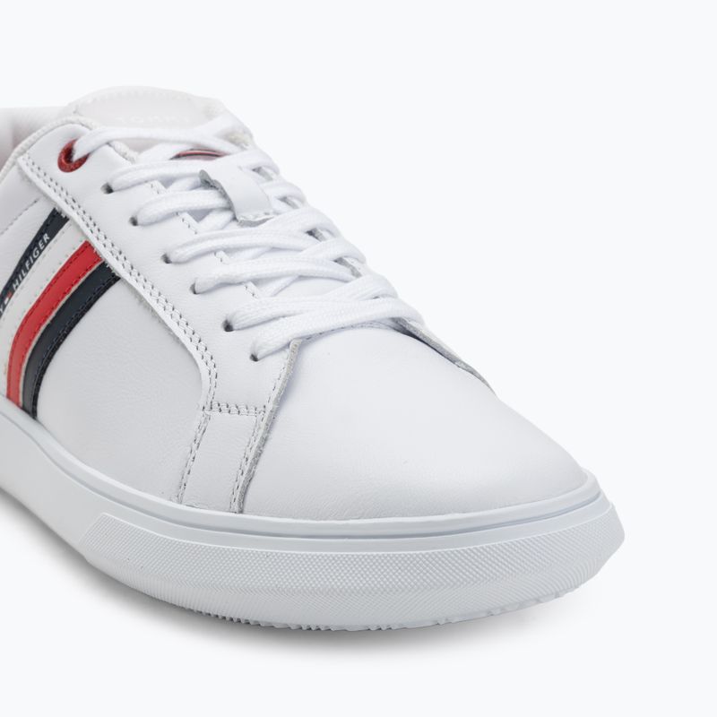 Tommy Hilfiger scarpe da uomo Essential Leather Cupsole bianco 7
