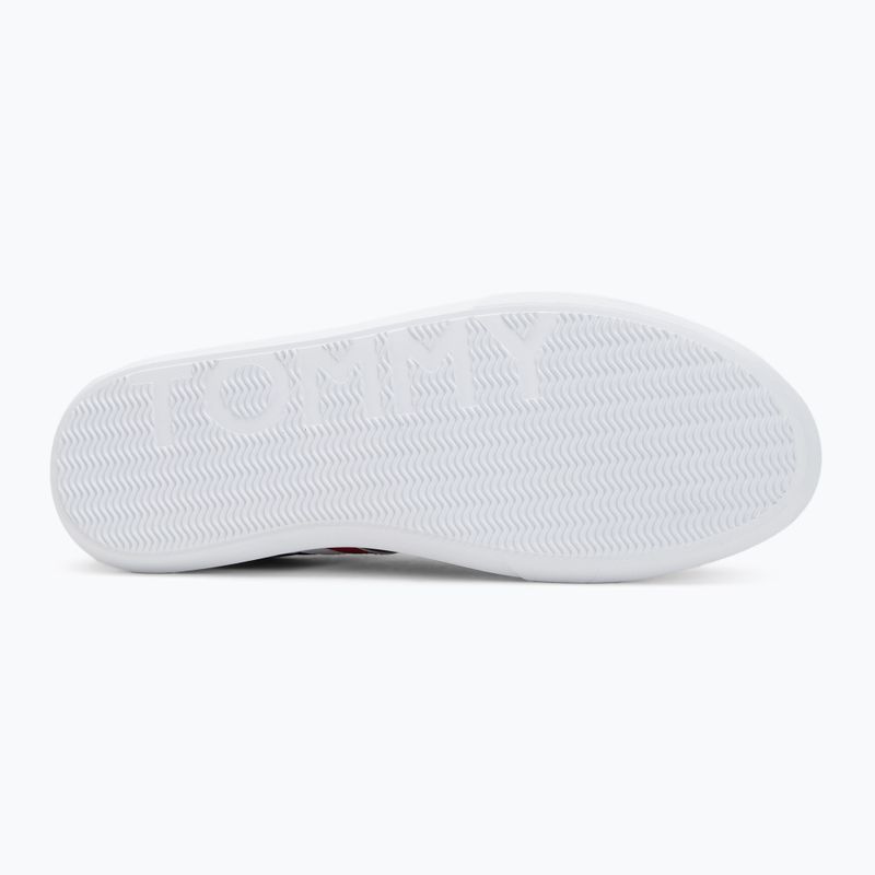 Tommy Hilfiger Essential Leather Cupsole desert sky scarpe da uomo 4