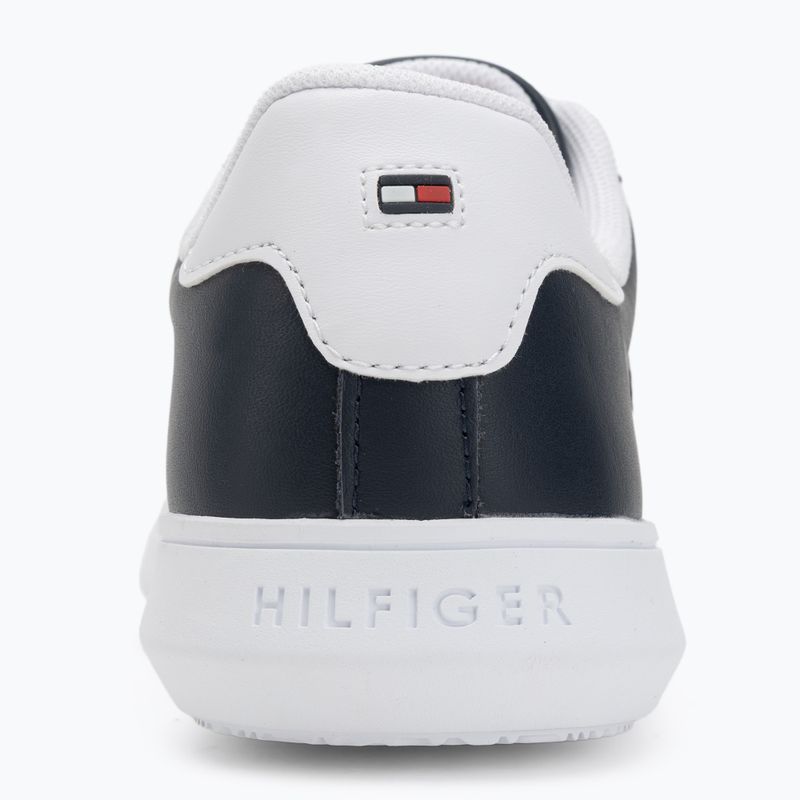 Tommy Hilfiger Essential Leather Cupsole desert sky scarpe da uomo 6