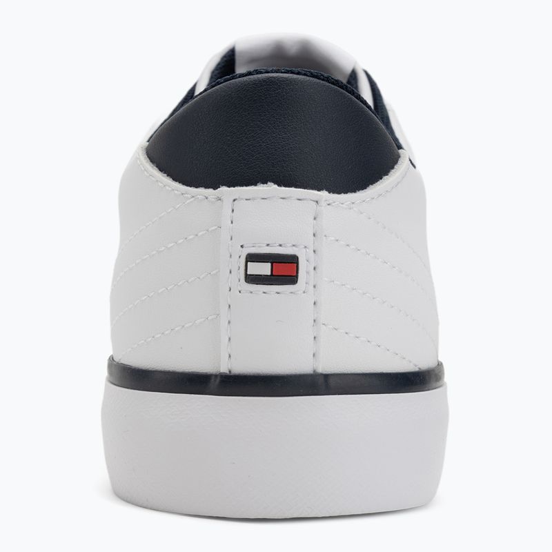 Tommy Hilfiger scarpe da ginnastica da uomo Th Hi Vulc Core Low Leather Ess bianco 6
