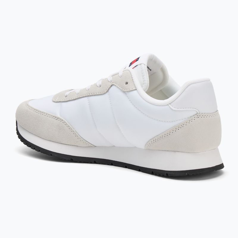 Tommy Jeans scarpe da uomo Tjm Runner Casual Ess bianco 3