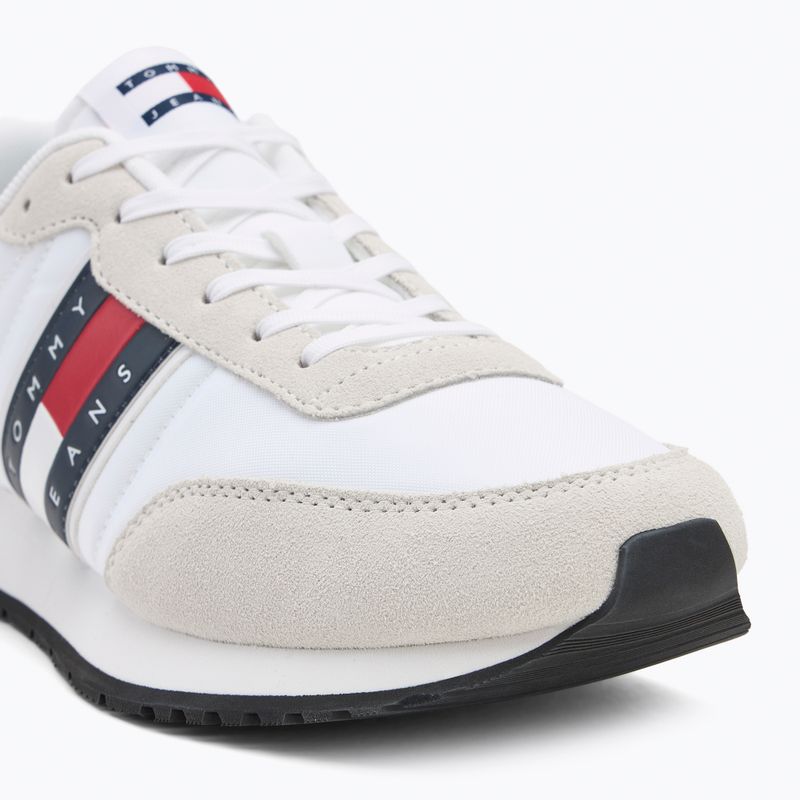 Tommy Jeans scarpe da uomo Tjm Runner Casual Ess bianco 7